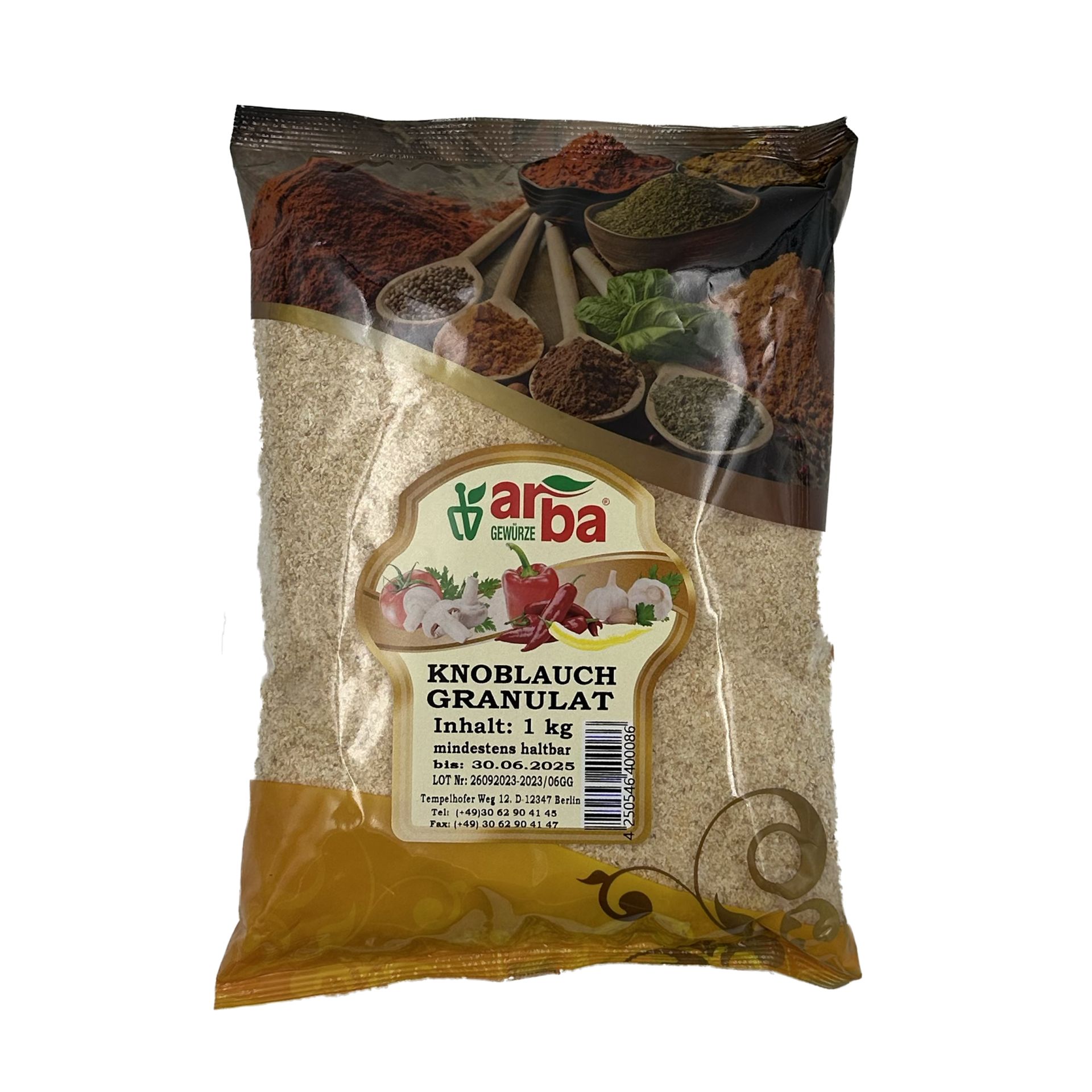 Arba Knoblauch Granulat 1 Kg Sack B 006