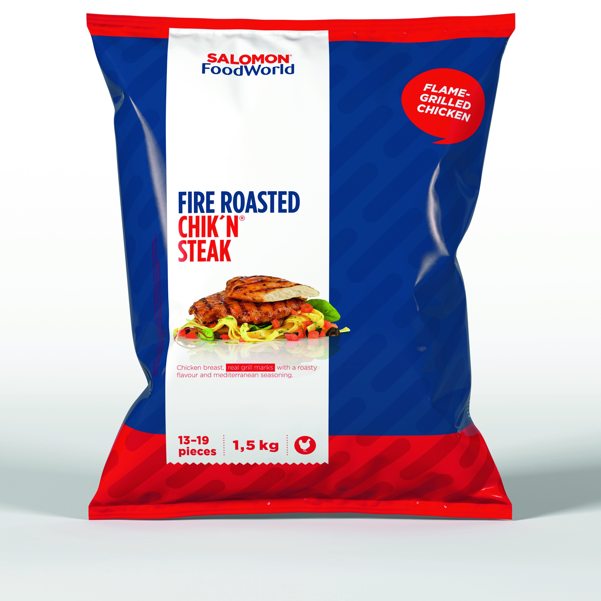 TK - SALOMON Fire Roa.Chik´n Steak (1kg / Sack)