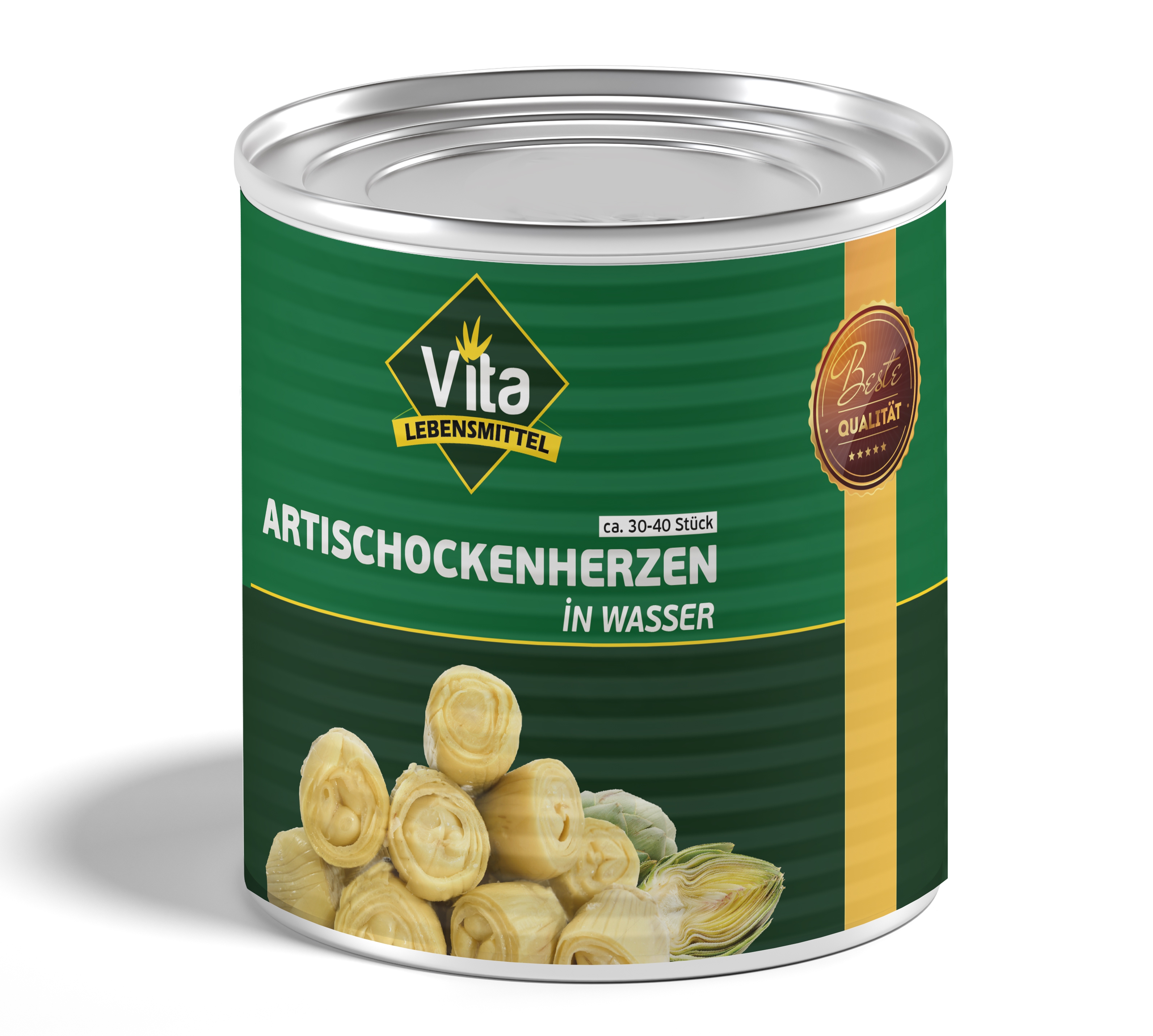 "Vita" Artischokenherzen(ca.30-40 Stk.2650gr/Dose)