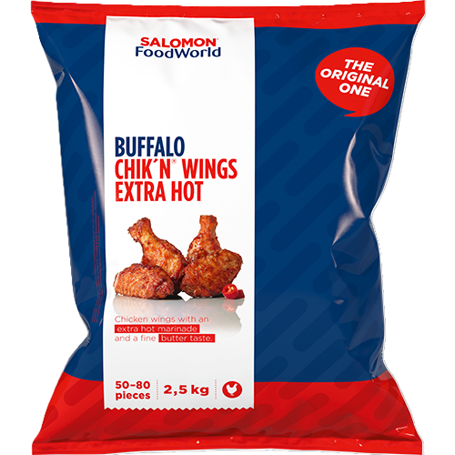 TK - Buffalo Chik'nWings Extra Hot(2,5 kg/Sack)10#