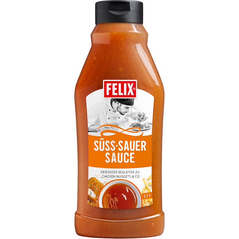 "Felix" Süss Sauer Sauce (1340gr/Flasche)