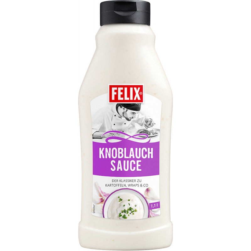 "Felix" Knoblauch Sauce (1120 gr/Flasche)