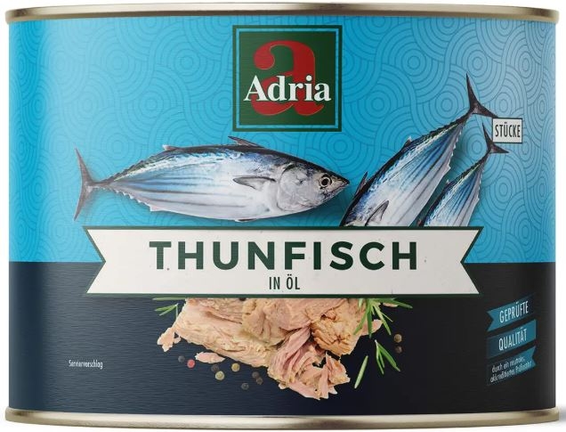 "Adria" Thunfisch in Öl (1705gr/dose)#6