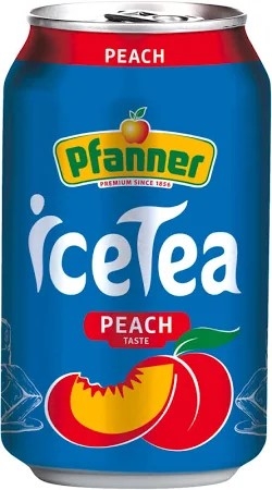 "PFANNER "Eistee Pfirsich (0,33lt - 1 x 24 Dose)