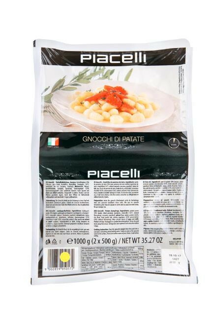 "Piacelli" Gnocchi (1 kg/Pack, 6/#)