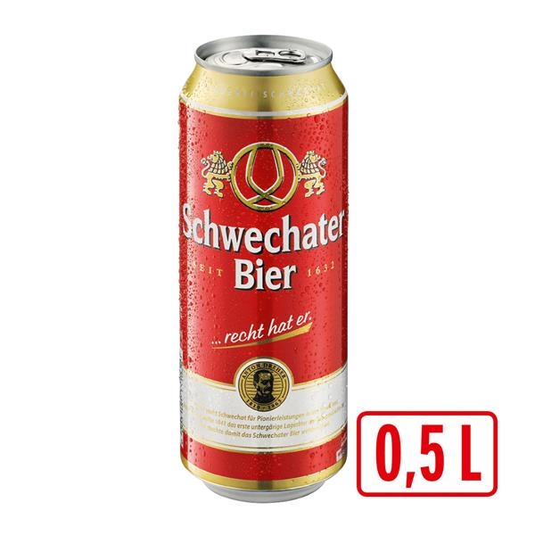 Schwechater Bier (0,50lt, 1x24 Dose)