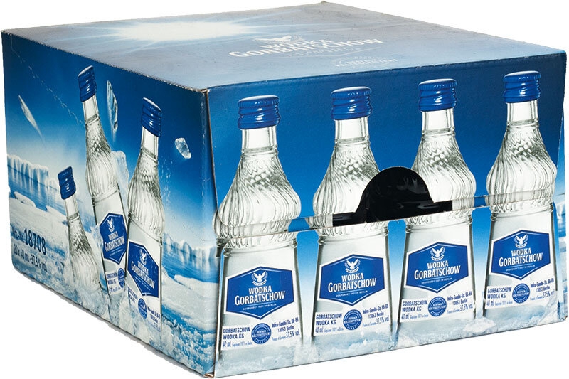 Gobratschow Wodka 37,5% (0,04lt - 1x20 Flasche)