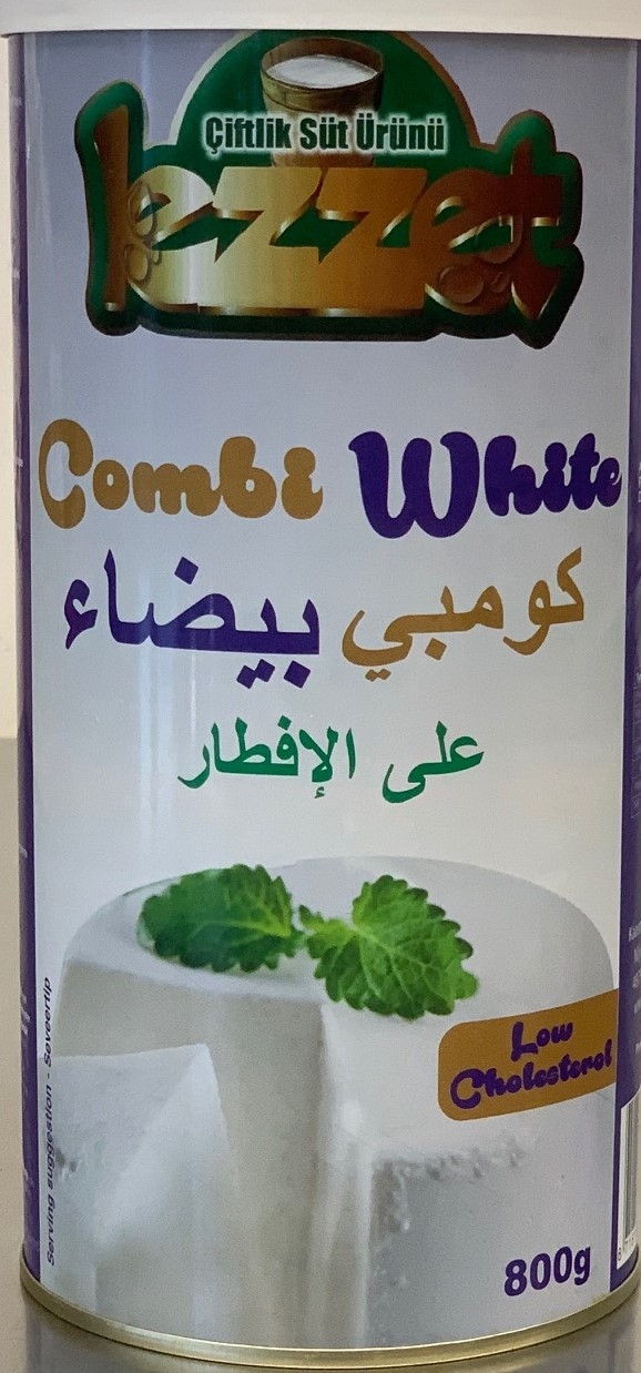 "Lezzet" Kombi Beyaz (800 gr/Dose)