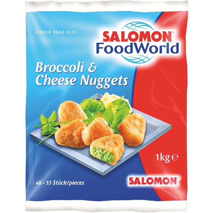 TK - SALOMON Broccoli & Cheese Nuggets (1kg/Sack)