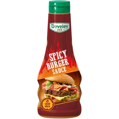 "Develey" Spicy Burger Sauce (250ml/Flasche, 8#)