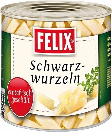 "Felix" Schwarzwurzeln (2,5kg/Dose)