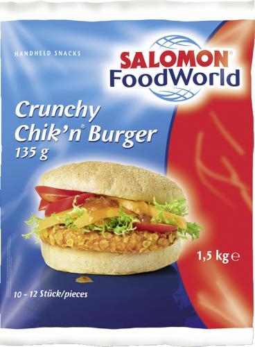 TK - Crunchy Chik`n Burger 135 gr (1,5 kg/Sack)