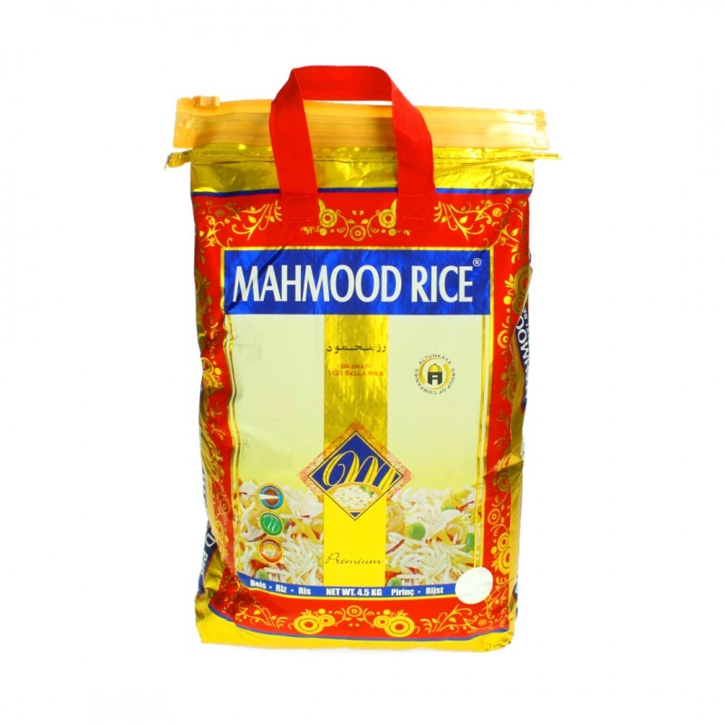 "Mahmood"Basmati Sella  Reis (4,5 kg/Sack)