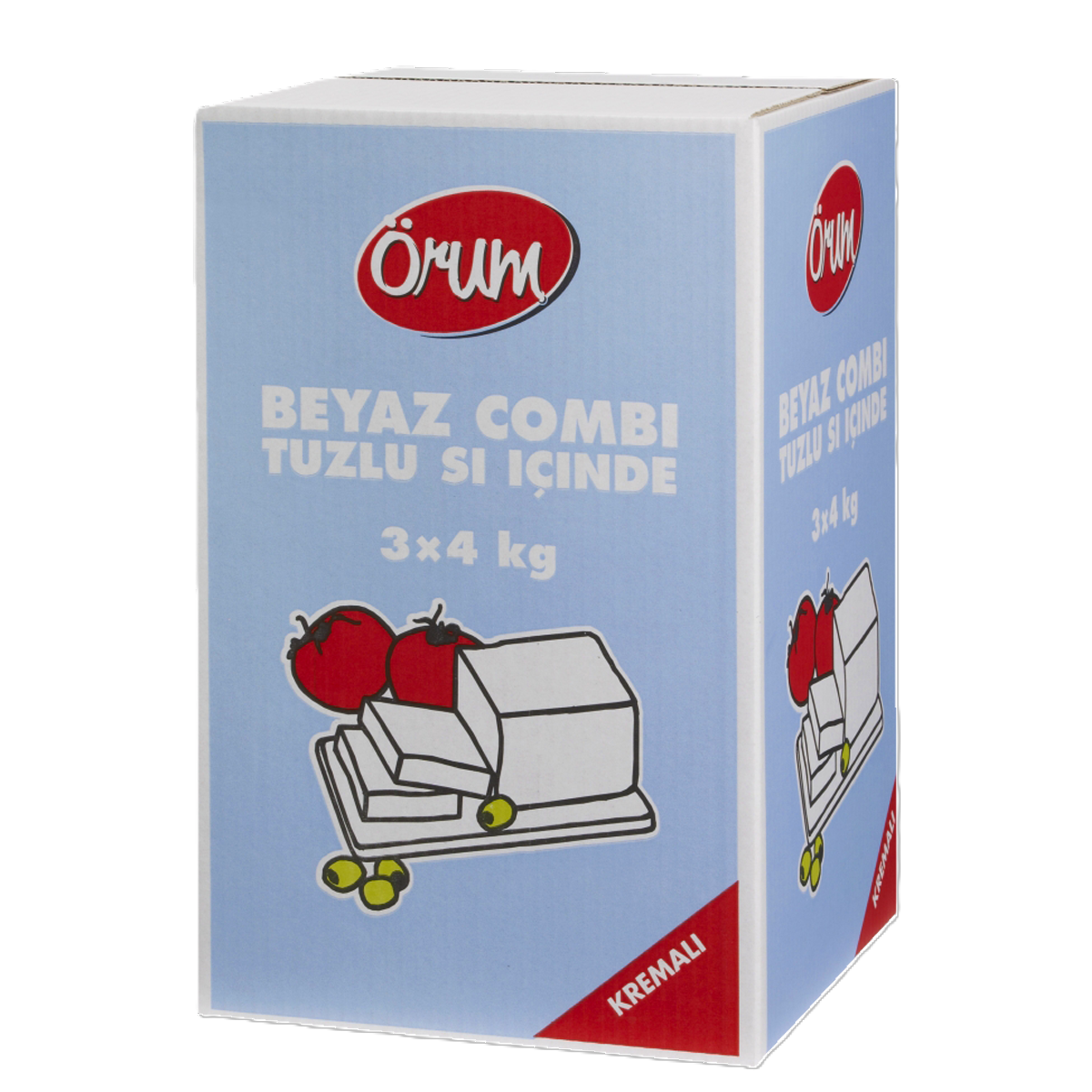 "Örum" Combi White Käse (16 kg/Kanister)