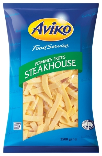 TK - Aviko Steakhouse Pommes (2,5kg/Sack, #12,5kg)