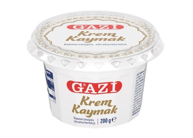 "Gazi"Krem Kaymak (Fett 23%-200 gr./Becher 12#)