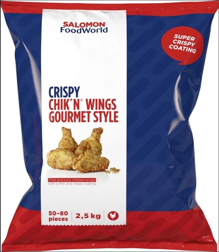 TK-Crispy Chikn Wings Gourmet Style(2,5kg/Sack)10#