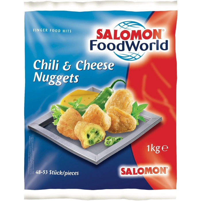 TK - SALOMON Chili & Cheese Nuggets (1kg/Sack,6/#)