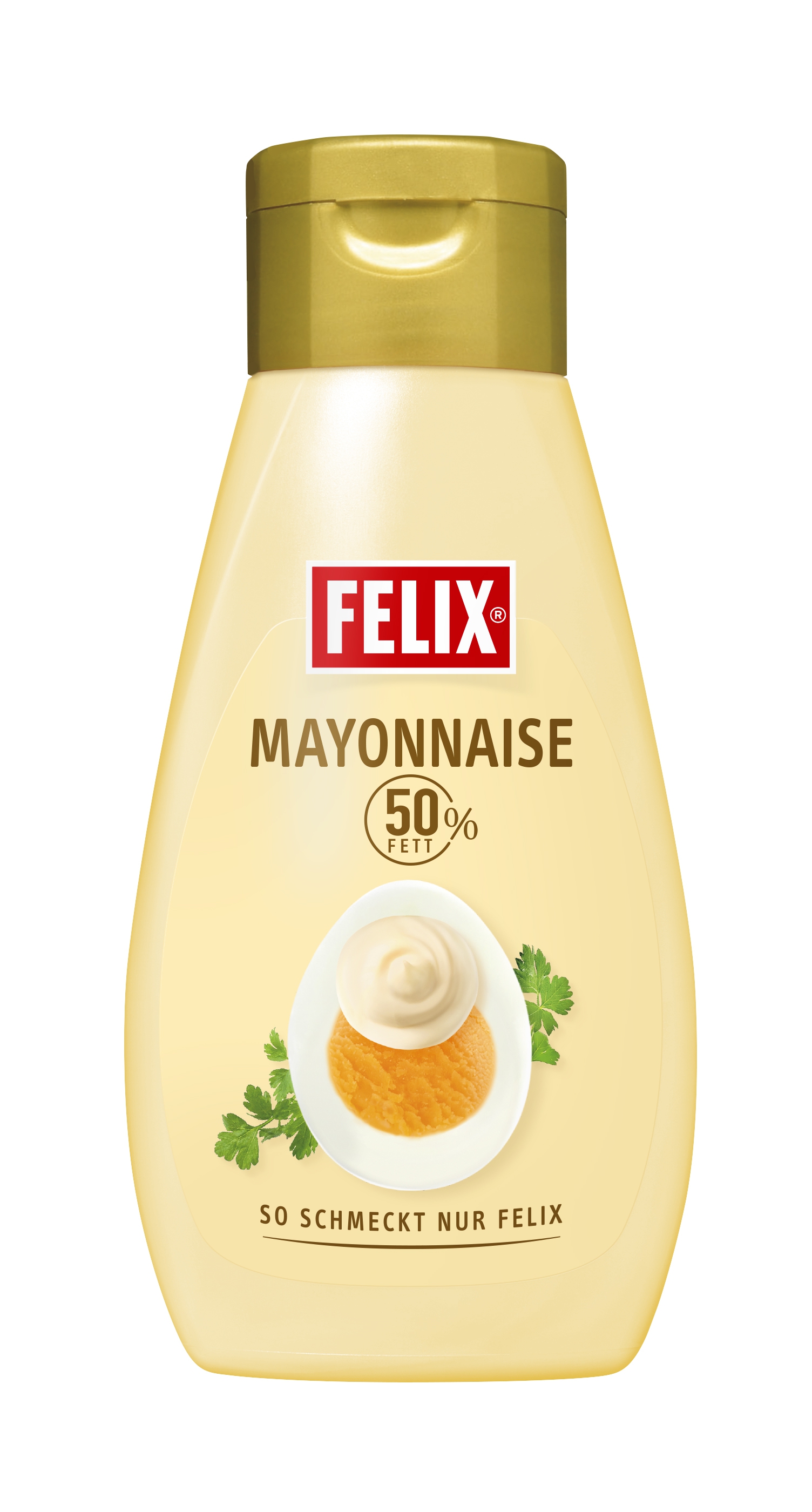"Felix" Mayonnaise (50% Fett, 415 gr/Flasche)