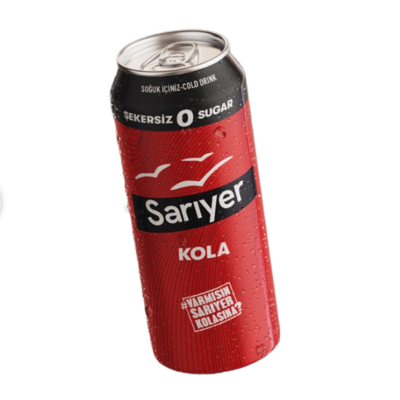 "SARIYER" Cola Zero (0,33lt - 1 x 24 Dose)