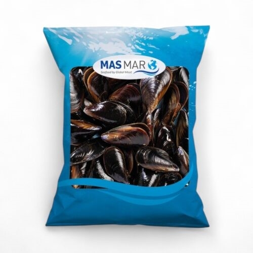 TK - Miesmuschelfleisch gekoch (100-200 1 Kg Pack)