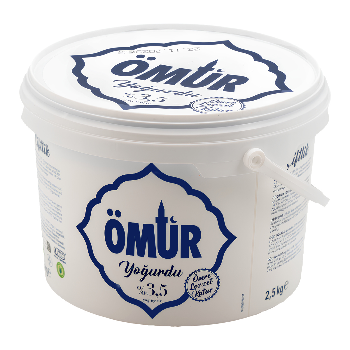 "Ömür"Ciflik Yogurt (3,5 % Fett/2,5 Kg/Eimer)