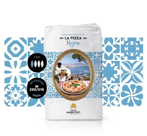 Italian. Farina Regina Mehl(Typ 00-25 Kg/Sack)