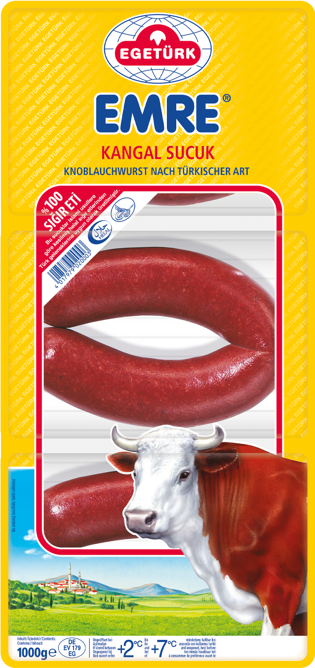 "EGETÜRK" Kangal Sucuk (1KG Pack)