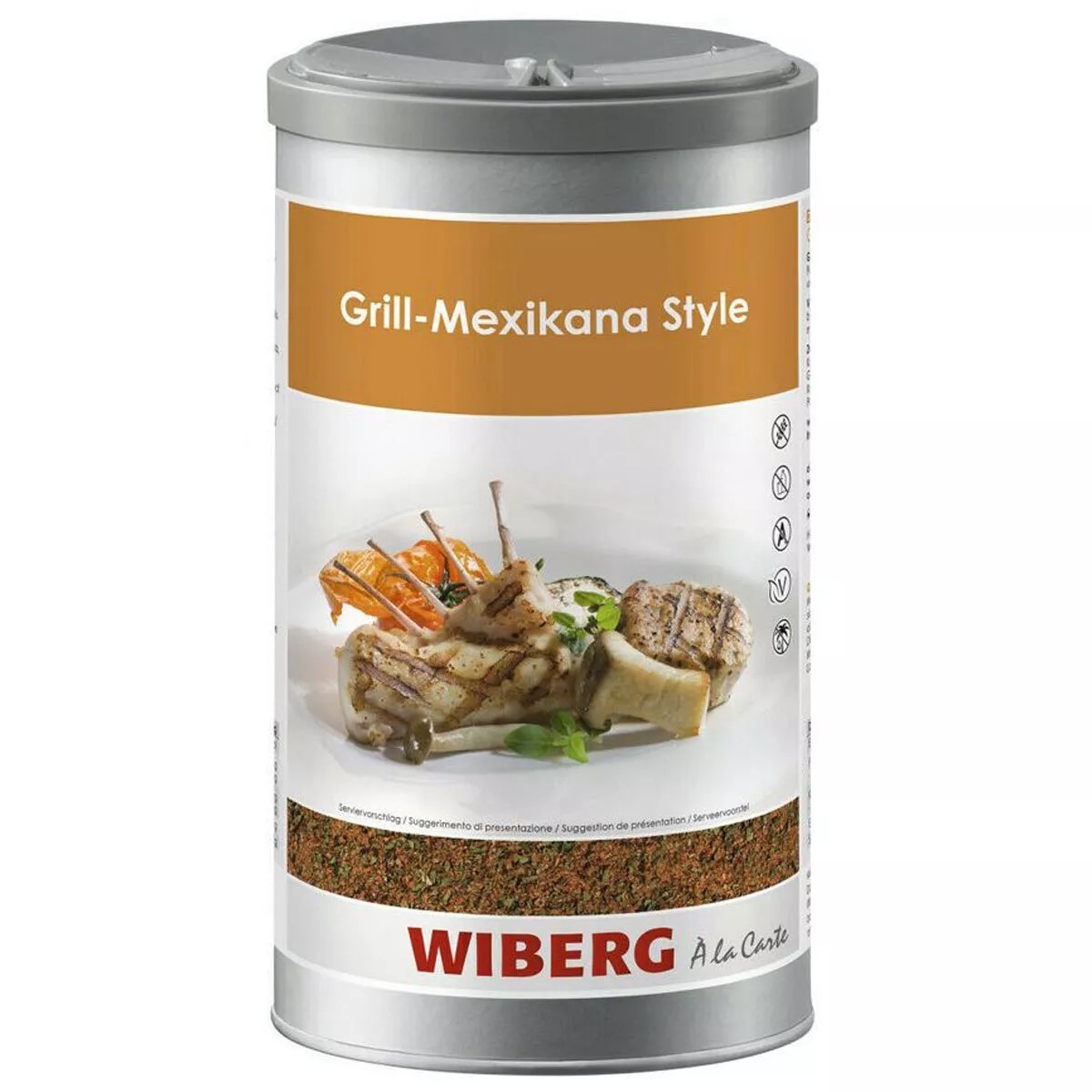 "WIBERG" Mexikana Style Gewürzsalz (1200ml/Dose)