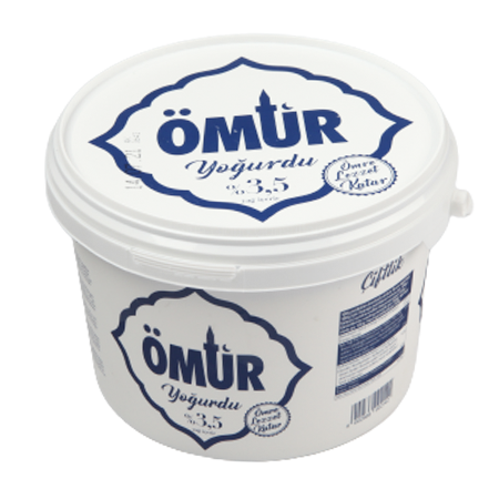 "Ömür" Ciflik Yogurt (3,5% Fett, 2,5kg/Eimer)