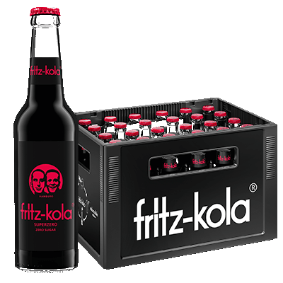 Fritz Kola Super Zero (0,33 lt, 1x24 Fl.)