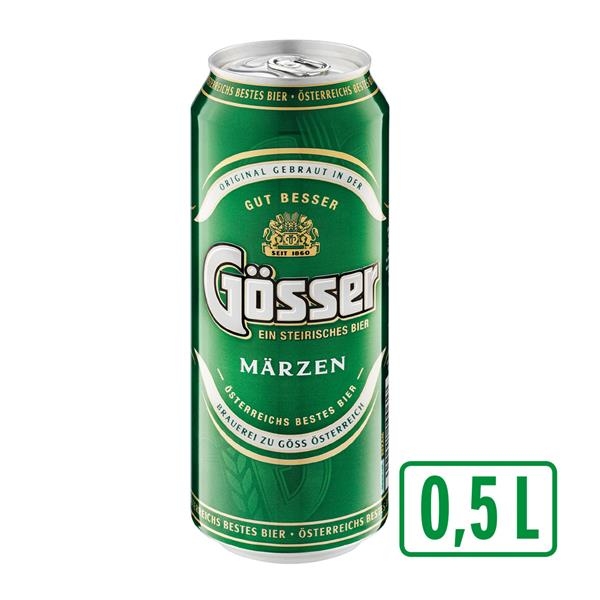Gösser Bier (0,50lt, 1x24 Dose)