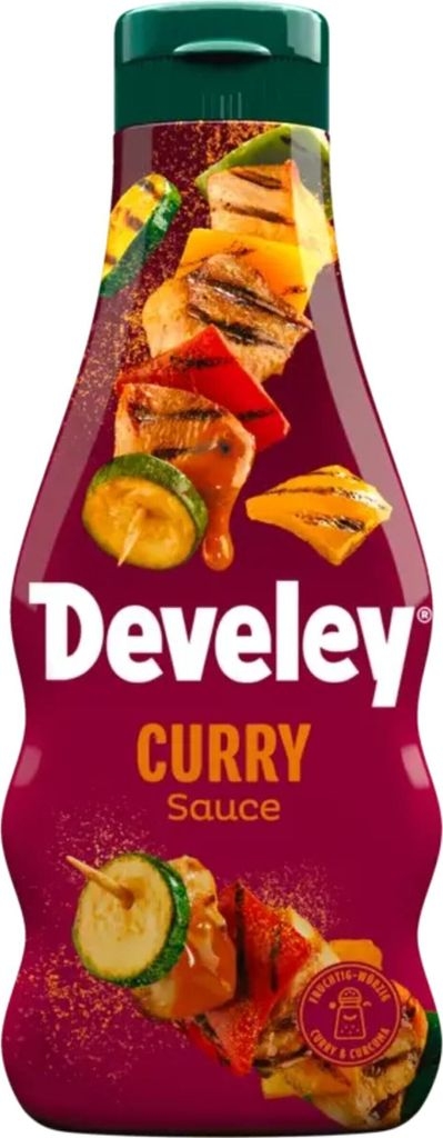 "Develey" Curry Sauce (250 ml/Flasche, 8#)
