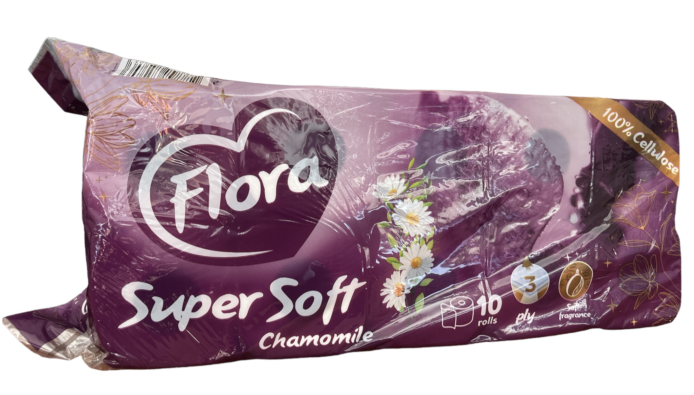 "Flora" WC-Papier mit Duft (10 Rolle/Pack, 12/#)