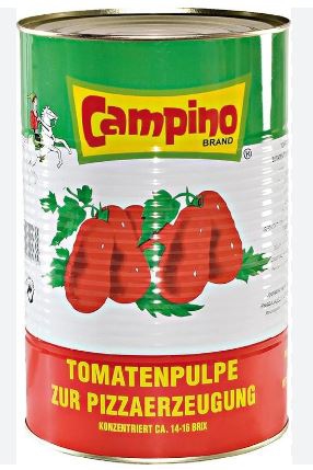 "Campino" Pizzasauce (14-16 Brix,5lt/Dose,165/Pal)