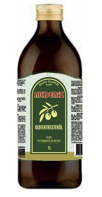 "Akdeniz" Oliven Tresteröl (1 lt/Flasche, 12/#)