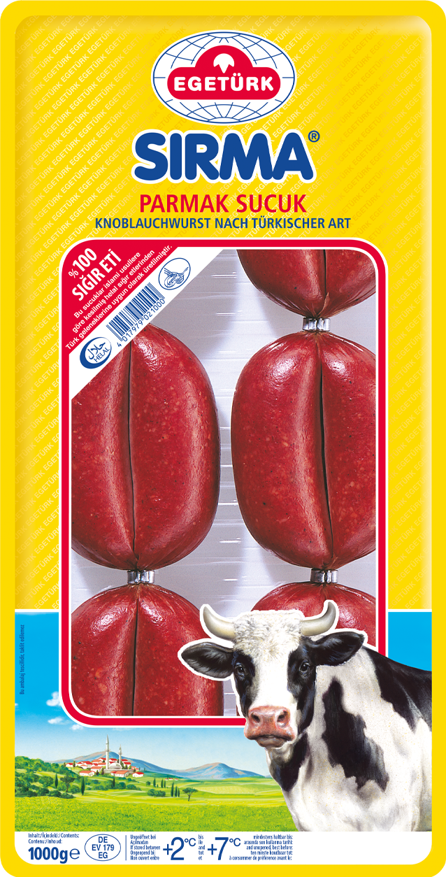"EGETÜRK" Parmak Sucuk (1KG Pack)