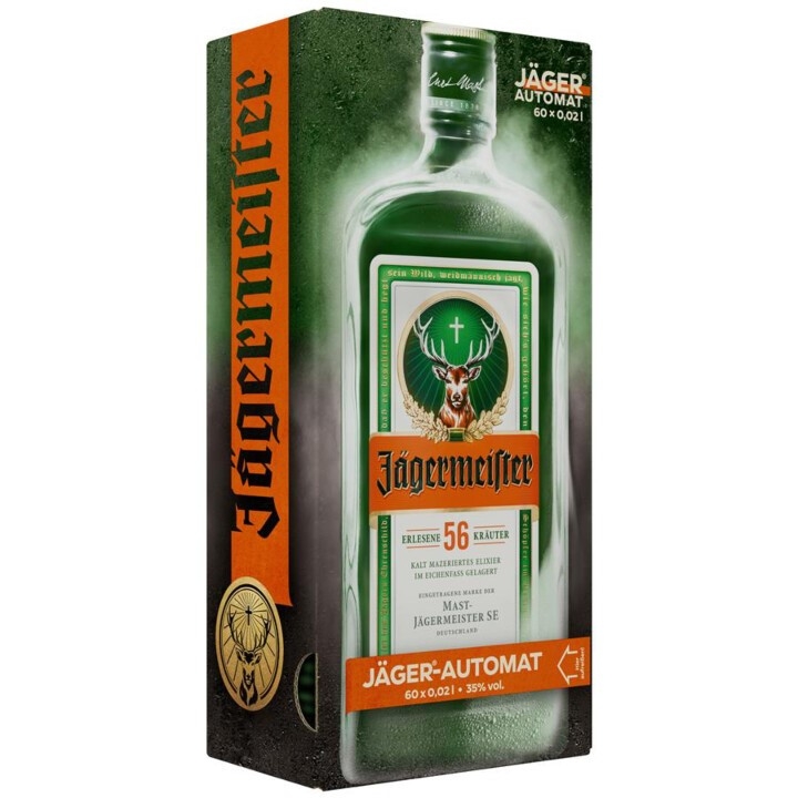 Jägermeister 35% vol (0,02lt - 1x60 Flasche)