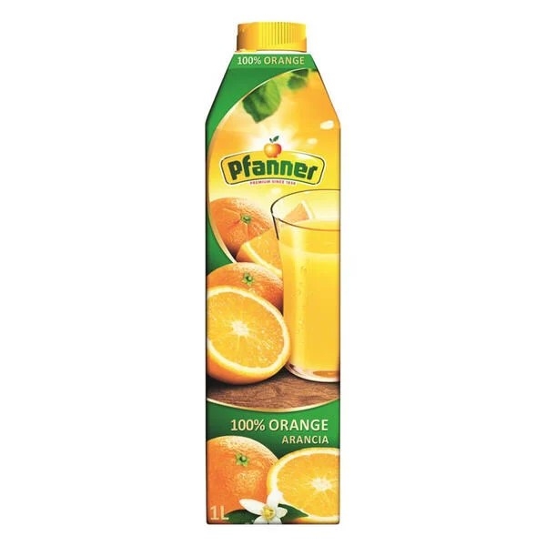 "Pfanner " Orangennektar %50  (1 Liter/Pack)