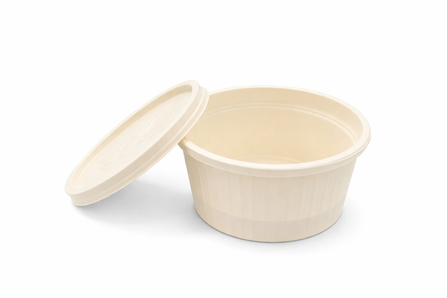 "Biobasis"Suppenschale(480cc-50 Stk/Pack Inkl.Dec)