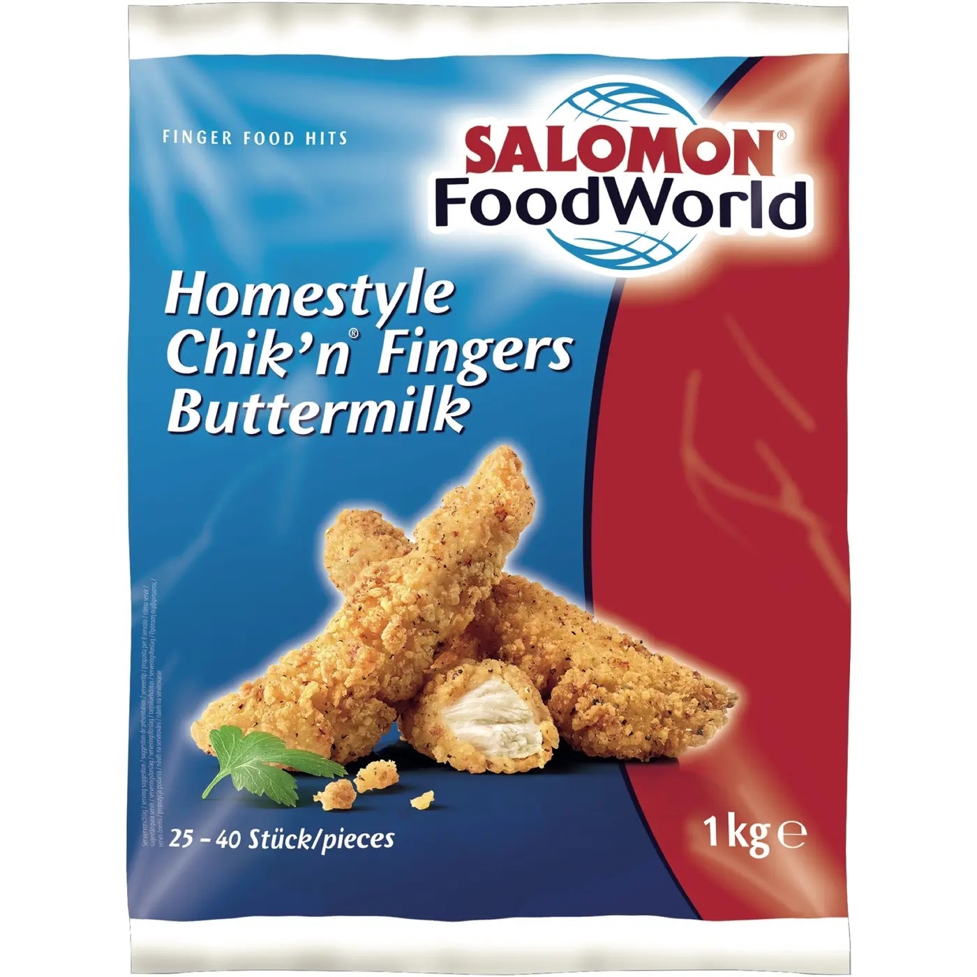 TK - SALOMON Chik´n Fingers Buttermilk(1kg/Sack)5#