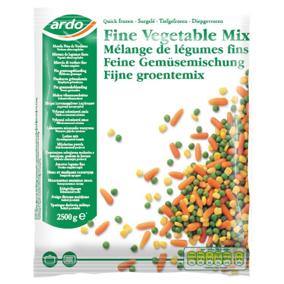 TK - ARDO Feinmischung Gemüse (2,5 kg/Sack)