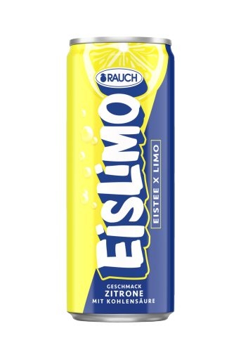 "Rauch" EisLimo Zitrone (0,33lt - 1 x 24 Dose)