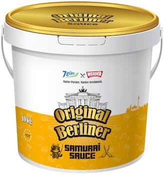 "7GÜN"Samuraisauce  (10 Kg./Kübel)