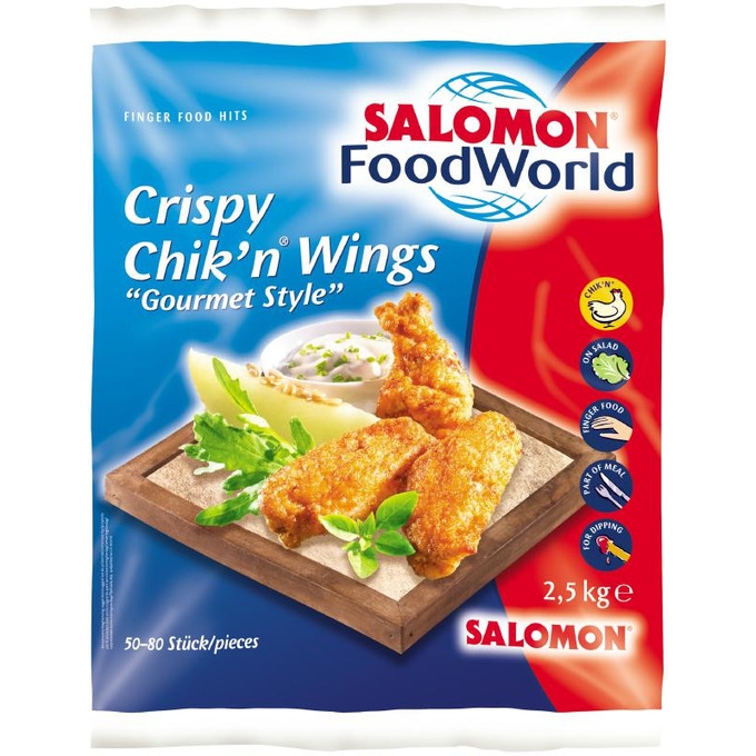 TK - Crispy Chikn Wings Gourmet Style (2,5kg/Sack)