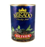 "Mikado" Oliven Schwarz Geschnitten (4250gr/Dose)