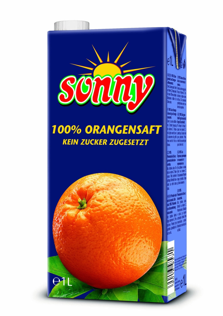 "Sunny" Orangensaft 100% (1lt, 12#)