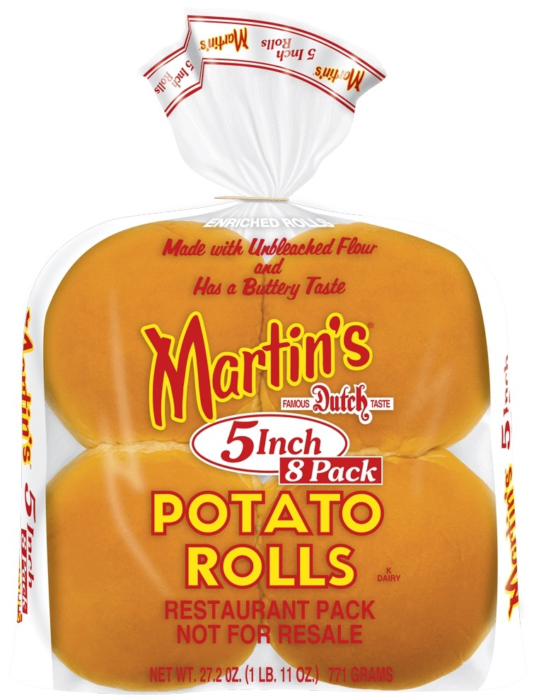 TK - Martins Potato Roll 5 Inch (4x8 Stk/Karton)
