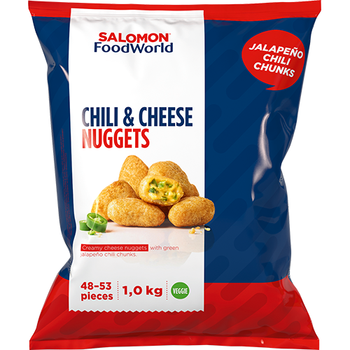 TK - SALOMON Chili & Cheese Nuggets (1kg/Sack,6/#)