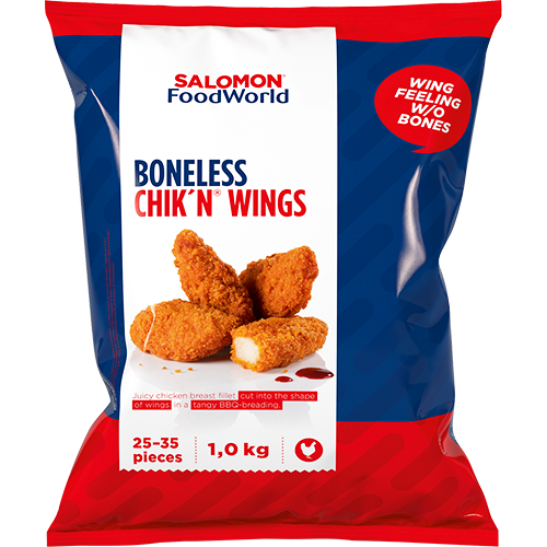 TK - SALOMON Boneless Chik´n Wings (1kg/sack)5#